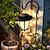 baratos Candeeiros Luzes de Exterior-Lanterna suspensa para jardim solar ao ar livre luz super à prova d&#039;água lâmpada de parede solar villa varanda decoração do pátio luzes da atmosfera