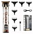 cheap Shaving &amp; Hair Removal-T9 USB Electric Barber Rechargeable New Barber Men&#039;s Razor Hair Clipper Professional Mega Zero Finishing Machine Ceramic Shaver For Hair Cutting