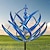 voordelige Patio-decoratie-harlow wind spinner rotator, tuin wind spinner, 3d kinetische wind roterende windmolen, blauwe lotus wind spinner, reflecterende wind spinner rotator, dynamische wind spinner, lotus windmolen voor tuin
