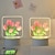 זול אורות דקורטיביים-אקריליק LED צבעוני לילה אור פרח מנורת שולחן עציץ צמח אווירה מנורת לילה בית סלון עיצוב תאורה אוהב מתנה מנורת led