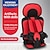 baratos Capas para bancos de automóveis-Tapete de assento de segurança infantil para cadeiras respiráveis de 6 meses a 12 anos de idade almofada de assento de carro de bebê ajustável almofada de assento de carrinho
