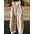 cheap Vacation Jumpsuit-Women&#039;s Jumpsuits Casual Utility Summer Streetwear School Daily  Black and white plaid Blue and white plaid Yellow plaid Loose Overall Stripes Lattice