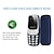 economico Lettore MP3-nuovo l8star bm10 pocket mini cellulare mobile dual sim auricolare mp3