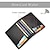 cheap Card Holders &amp; Cases-Ultra Slim Front Pocket Wallet Bifold Mens Wallet With 8 Card Slots Minimalist Travel Wallet Flip ID Window Slots for Driver License ID Cards Business Wallet Slim