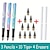 cheap Pens &amp; Pencils-17pcs/set Eternal Pencil Infinite Pencil Technology Inkless Metal Pen Magic Pencil Drawing Is Not Easy To Break Straight Pencil, Back to School Gift