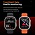 Недорогие Смарт-часы-696 M9 ULTRA MAX Умные часы 2.1 дюймовый Смарт Часы Bluetooth Педометр Напоминание о звонке Датчик для отслеживания сна Совместим с Android iOS Женский Мужчины