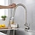 cheap Pullout Spray-Touchless Sensor Kitchen Faucet Sink Mixer Tap Touch on with Pull Out 2 Mode Sprayer, Digital Display 360 Swivel Single Handle Taps Stainless Steel Deck Mounted, Water Vessel Taps