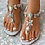 cheap Women&#039;s Sandals-Women&#039;s Sandals Bling Bling Shoes Sparkling Shoes Comfort Shoes Daily Beach Solid Color Summer Rhinestone Low Heel Open Toe Casual PU Loafer Green Apricot Beige
