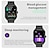 Недорогие Смарт-часы-imosi qx5 неинвазивные смарт-часы для измерения уровня глюкозы в крови 1,96-дюймовые умные часы фитнес-часы для бега bluetooth мониторинг температуры шагомер bluetooth-вызов совместимы с android ios