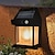 levne Venkovní nástěnná světla-venkovní solární nástěnné lucerny se 3 režimy bezdrátový senzor pohybu od soumraku do úsvitu LED svítidla ip65 vodotěsná venkovní přední veranda bezpečnostní lampy nástěnný terasový plot dekorativní