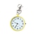 お買い得  懐中時計-女性 男性 クォーツ 大きめ文字盤 ブリンブリン デジタルダイヤル LCD ワールドタイム デコレーション 合金 腕時計