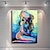 お買い得  ヌード画 プリント-抽象的な女性ヌードキャンバス絵画セクシーなボディアートキャンバス絵画プリントセックスポスター壁アート写真現代寝室の家の装飾