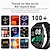 cheap Smartwatch-iMosi QX5 Non-invasive Blood Glucose Smart Watch 1.96 inch Smartwatch Fitness Running Watch Bluetooth Temperature Monitoring Pedometer Bluetooth Call Compatible with Android iOS Women Men Waterproof