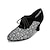 ieftine Pantofi Dans Latin-Pentru femei Încălțăminte latină Profesional Model / Imprimare Modă Vârf Închis Dantelat Adulți Roșu-negru Negru-Alb