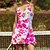economico Abbigliamento da golf femminile-Per donna Abito da tennis vestito da golf Rosa Blu Viola Senza maniche Leggero Vestiti Completo da tennis Abbigliamento da golf da donna Abbigliamento Abiti Abbigliamento