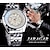 ieftine Ceasuri Mecanice-jaragar ceas mecanic pentru bărbați seria aviator militar bărbați adevărați sport ceas automat de lux din oțel inoxidabil ceas mecanic masculin oră ceas de mână luminos sticlă albastră