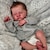 baratos Bonecas Reborn-Boneca renascida de vinil de silicone de corpo inteiro de 19 polegadas Levi recém-nascido tamanho do bebê menino pele 3d presente de alta qualidade