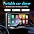 billiga carplay-adaptrar-9.3 bärbar bilradio carplay android auto trådlös anslutning wifi fm spegel video mp5-spelare för vw bmw kia