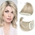 Χαμηλού Κόστους Κλιπ στις επεκτάσεις-2 συσκευασίες 4 ιντσών κοντά κομμωτήρια χονδρής τρίχας που προσθέτουν επιπλέον κλιπ όγκου μαλλιών σε κάλυμμα μαλλιών extensions για αραιά μαλλιά γυναικεία χρώμα γκρι/καφέ/ασημί/λευκό μικτό