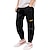 cheap Bottoms-Boy Linen Pants Trousers Pocket Solid Color Breathable Soft Comfort Pants Outdoor Sports Daily Basic Black Green khaki Mid Waist