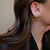 preiswerte Ohrringe-Damen Ohrring Klassisch Kostbar Modisch Personalisiert Ohrringe Schmuck Silber rechts / golden links / Silber übrig Für Hochzeit Party 1 Stück