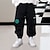 olcso Nadrágok-gyerek fiú cargo nadrág zseb zöld fekete egyszínű őszi tavaszi aktív alkalmi alsó 3-8 éves korig
