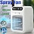 abordables Ventilateurs-Portable rechargeable 2 vitesses réglage refroidisseur vent pulvérisateur grand angle ajuster avec réservoir d&#039;eau de 500 ml pour ventilateur de refroidissement d&#039;air de bureau à domicile