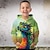 cheap Boy&#039;s 3D Hoodies&amp;Sweatshirts-Boys 3D Graphic Animal Dinosaur Hoodie Long Sleeve 3D Print Summer Spring Fall Fashion Streetwear Cool Polyester Kids 3-12 Years Outdoor Casual Daily Regular Fit