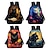 cheap Graphic Print Bags-Men&#039;s Women&#039;s Backpack 3D Print Commuter Backpack School Daily Cat Flower Polyester Large Capacity Breathable Lightweight Zipper Print Black Yellow Red