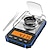 זול משקלות מדידה-משקל דיגיטלי אלקטרוני נייד משקל קטן כיס מקצועי בעל דיוק גבוה משקל כיול מיליגרם 0.001 גרם/50 גרם