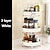 voordelige Keukenopslag-multifunctionele keuken 360 roterende opbergrek kruidenbox plank in hoogte verstelbare badkamer cosmetica organizer