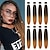 cheap Crochet Hair-8 Pack Ombre Braiding Hair Pre Stretched - 26 100G/Pack Premium Kanekalon Pre Stretched Braiding Hair Extensions Professional Itch Free Hot Water Setting Perm Yaki Texture Prestretched Hair