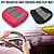 cheap Car Seat Covers-Car Seat Booster Cushion Heightening Height Boost Mat Portable Breathable Driver Expand Field Of View Seat Pad Car Accessories