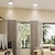 Χαμηλού Κόστους Σποτάκια-2 τμχ led αδιάβροχο downlight με ρυθμιζόμενο φωτισμό κουζίνας 220v τουαλέτα μπάνιου μαρκίζες λευκό φωτιστικό οροφής spot light