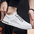 זול סניקרס לגברים-בגדי ריקוד גברים נעליים ללא שרוכים מראה ספורטיבי נעליים לבנות הליכה יום יומי אתלטי PU נושם לואפר לבן בז&#039; סתיו