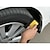 Недорогие Инструменты для чистки транспортных средств-Авто U-образная губка для мойки автомобилей, воск для полировки шин, губка для чистки шин, губка для дуговой кромки, губка для чистки автомобиля, оптовая продажа