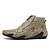 ieftine Încălțăminte manuală pentru bărbați-Bărbați Cizme Retro Pantofi lucrați manual Pantofi Beck Pantofi de confort Plimbare Epocă Casual În aer liber Zilnic Piele Comfortabil Cizme / Cizme la Gleznă Loafer Negru Kaki Primăvară Toamnă