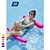 abordables Sports et loisirs de plein air-Ceinture gonflable filet hamac pliable à double usage dossier flottant rangée eau loisirs chaise longue piscine lit flottant canapé