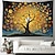 levne boho gobelín-strom života závěsný gobelín malířský styl nástěnné umění velký gobelín nástěnná malba výzdoba fotografie pozadí přikrývka opona domácí ložnice dekorace obývacího pokoje