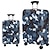 abordables stockage de bagages et de voyage-housse de bagage de voyage durable, protecteur de housse de valise élastique en dacron, protecteur de housse de bagage pliable et lavable