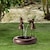 cheap Outdoor Decoration-Fountain Yard Art Decor, Resin Handicraft Decoration Garden Decoration Owl Big Rooster Toucan Running Water Crow Fountain
