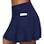 cheap Women&#039;s Golf &amp; Tennis Clothing-women&#039;s tennis skirts run yoga inner shorts elastic sports golf pockets skirts blue