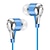 billiga Trådbundna hörlurar-TG26 Trådbunden In-Ear Eeadphone I öra USB-kabel Sport för Apple Samsung Huawei Xiaomi MI Resor och underhållning