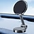 Χαμηλού Κόστους Κάτοχος αυτοκινήτου-Περιστρεφόμενη μαγνητική βάση τηλεφώνου αυτοκινήτου 720° μεταλλική μαγνητική βάση κινητού τηλεφώνου σε πτυσσόμενη βάση υποστήριξης GPS αυτοκινήτου για iphone 14 samsung