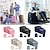 ieftine Depozitare de Bijuterii-7 buc/set cuburi de ambalare bagaje organizatoare de ambalare de călătorie accesorii geantă ușoară de călătorie esențială cu articole de toaletă geantă pentru haine pantofi cosmetice articole de