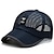 Недорогие Мужские головные уборы-унисекс бейсболка регулируемая шляпа от солнца черный синий полый полиэстер путешествия пляж отдых на открытом воздухе однотонный солнцезащитный крем дышащая мода