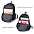 olcso Grafikus nyomtatott táskák-Férfi Női hátizsák 3D hátizsák Iskola Napi Cica Virág Poliészter Nagy kapacitás Légáteresztő Könnyű Cipzár Nyomtatás Fekete Sárga Rubin