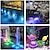 preiswerte Unterwasserlampen-LED-Poolbeleuchtung, tauchfähig, mit Fernbedienung, Saugnapf, Unterwasser-Poolbeleuchtung, IP68, Magnet, 13 LEDs, helle Lampe, RGB, für Teich, Pool, Aquarium