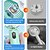 abordables Ventiladores de mano-Ventilador dual de ventilación solar – Extractor de 10W 12V para casa de pollos cobertizo casa de mascotas o invernadero