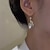 billige Øredobber-kvinners drop ørering fine smykker claic leaf tylih imple ørering smykker gull for høst bryllupsfest 1 par